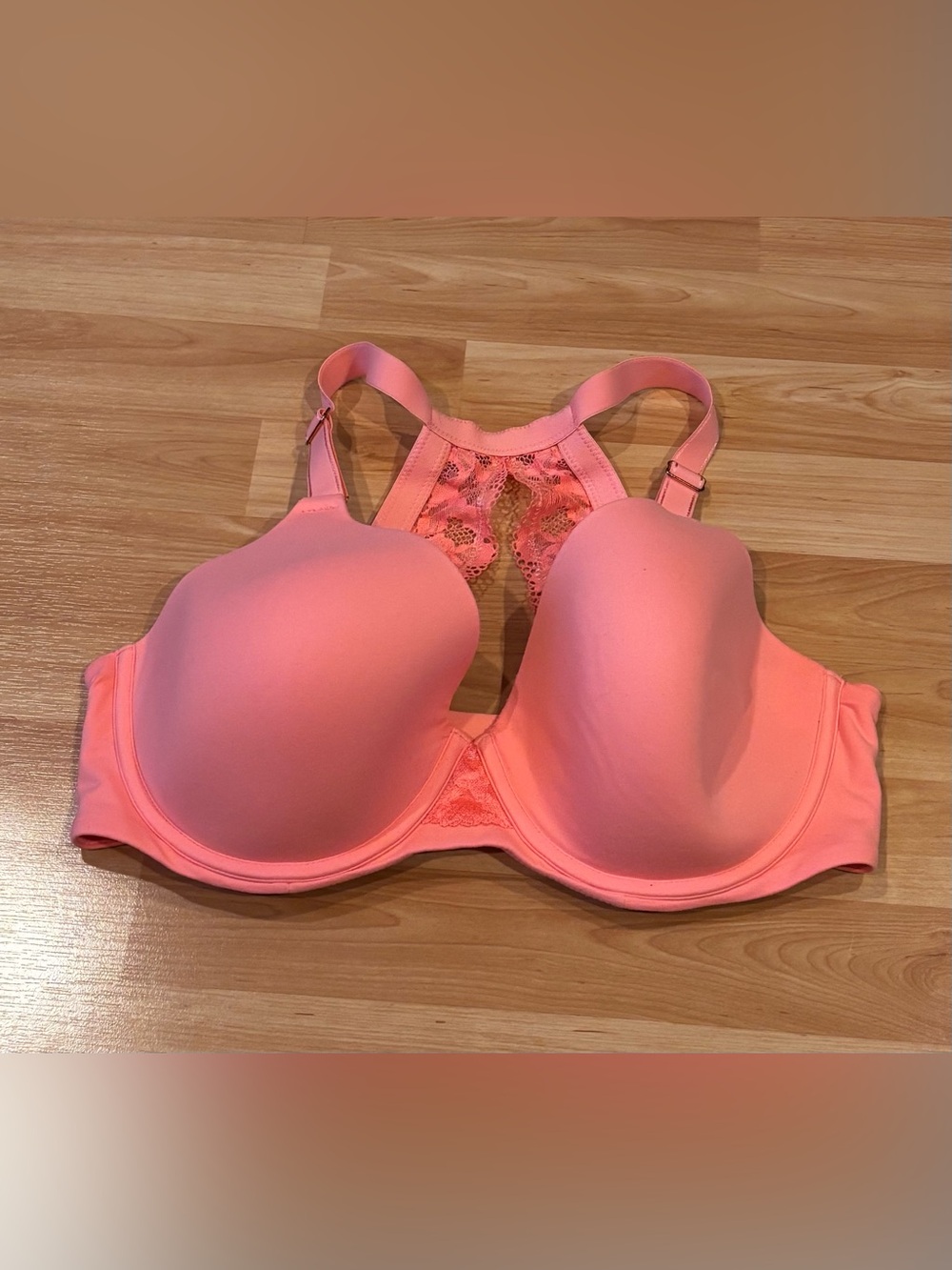 Soma Pink Racerback T-Shirt Bra